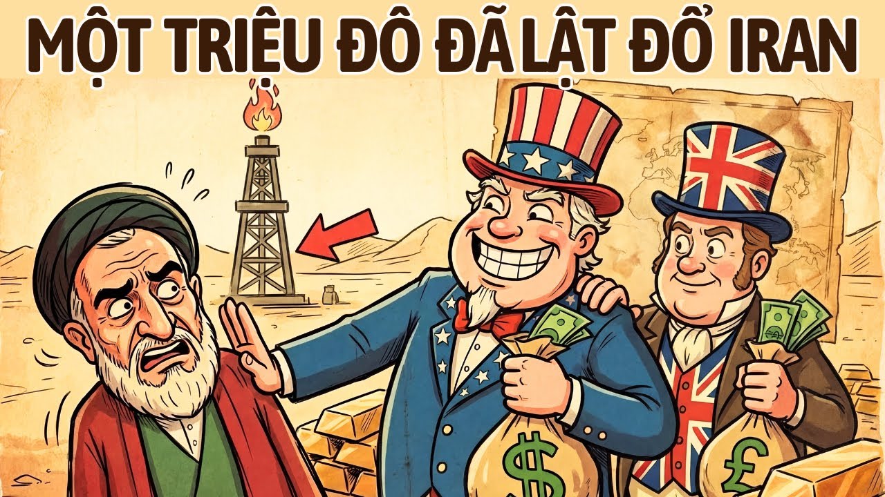 Anh và Mỹ đã lật đổ Thủ tướng Iran năm 1953 bằng tiền và tuyên truyền ra sao?
