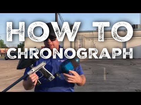 Empire Mini GS - [Tutorial] Como ajustar e Chronograph O Velocity - Pro Borda Paintball Houston