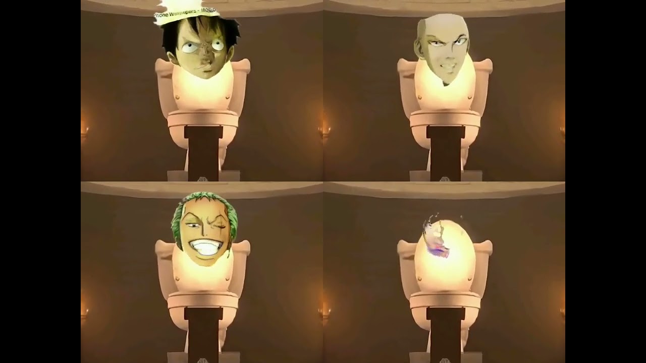 The Ultimate Skibidi Toilet Anime Crossover?! 🚽⚔️👊👁️ | Luffy, Zoro, Saitama, Gojo