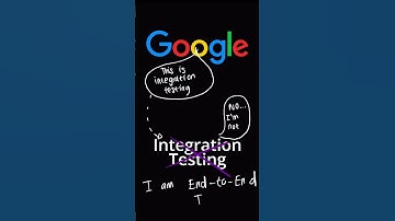 Google lied about integration testing #shorts