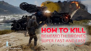 How to Kill Behemoth Drones Super Fast & Easy in Ghost Recon Breakpoint