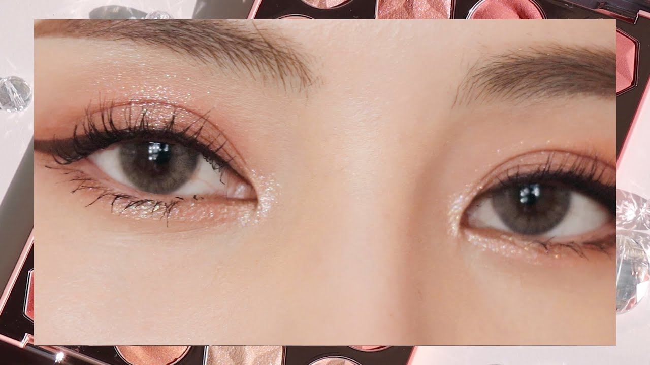 클리오 프리즘 에어 아이 팔레트 #01 코랄 스파클 / 현미경화질🧐🔬CLIO Prism Air Eye Palette #01 Coral Sparkle