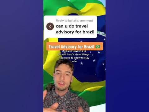 state department brazil travel advisory