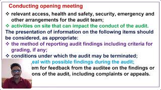Opening and closing meeting of an audit #audit #closer #conformity #manufacturing #auditor #viral