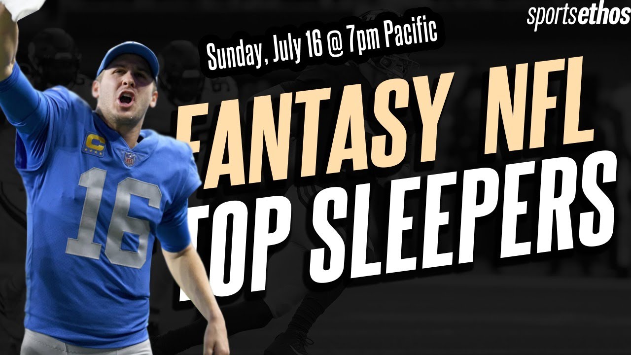 Fantasy NFL Top Sleepers for 2023 YouTube