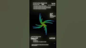 Vortex Equation 🌐 Blender Python Animation 999 icospheres