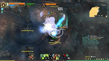 [ToS iCBT2] Soloing the Level 90 Dungeon Boss Evil Necroventer with Sadhu (Level 95)