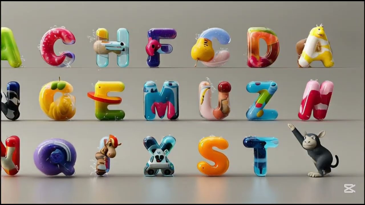 ABC Bounce Beat Song | Fast & Catchy ABC Rhyme for Kids | A to Z Learning Animation 2025