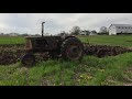 Plowing with an Oliver Super 77