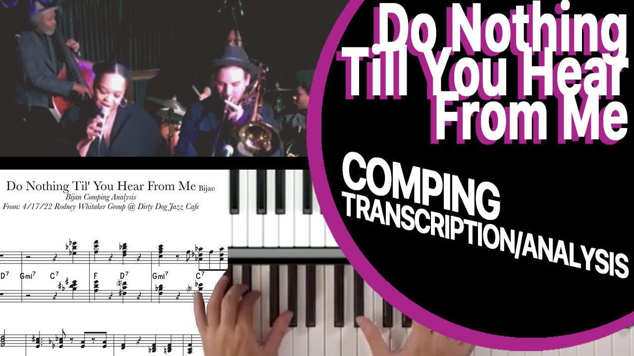 Jazz Piano Comping EXPLAINED! YouTube
