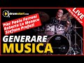 Generare Musica - Live con Pierpaolo Ferroni, Roberto Lo Monaco, Stefano Profazi