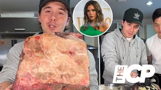 Victoria Beckham defends son Brooklyn after budding chef served 'underdone' beef roast