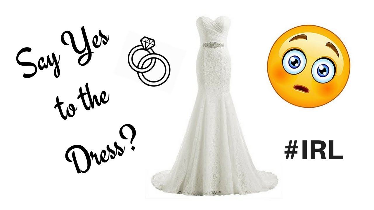 Wedding Dress Shopping Cartoon