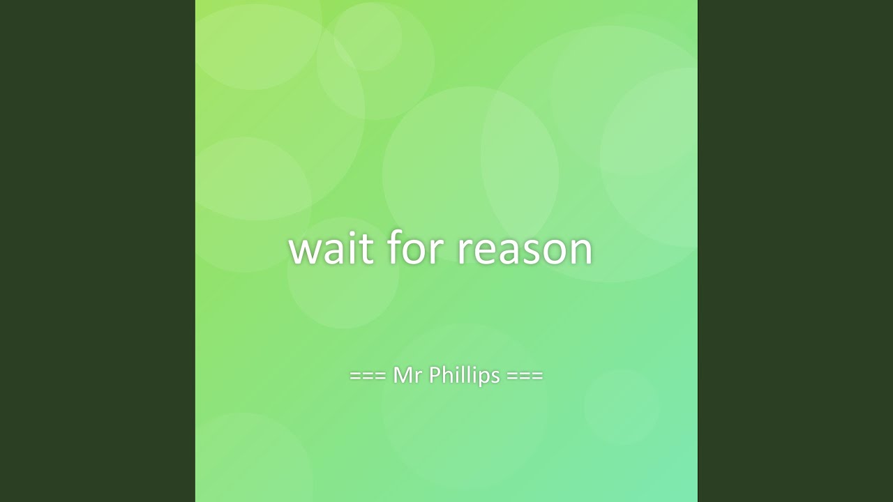 Tonton wait for reason di YouTube Tonton wait for reason di YouTube