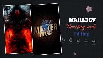 Instagram Trending Mahadev Video Editing l New Trend Viral Video Editing 