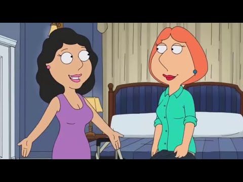 Family Guy but it is Lois being a homosexual