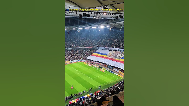 🇷🇴Scenografie România - Cipru || Nations League || 18.11.2024