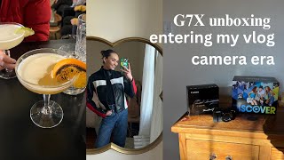 canon g7x unboxing & vlog | my dream camera: entering my vlog era