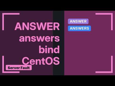 DevOps & SysAdmins: Comprehensive Unix BIND DNS guide (2 Solutions!!)