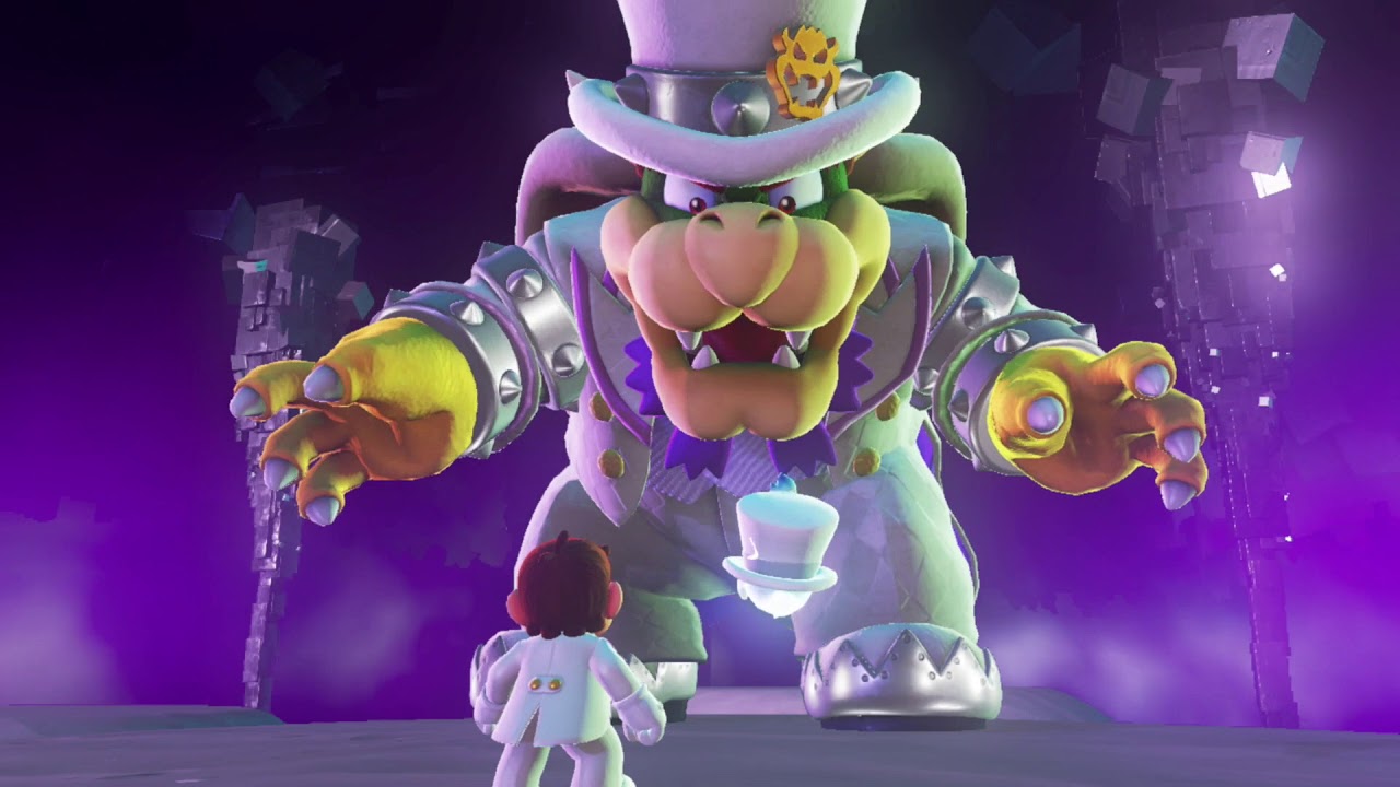 Super Mario Odyssey Main Story Missions - "Bowser's Moon Wedding" - YouTube