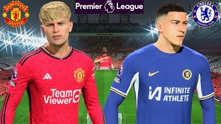 EA FC 24 - Manchester United vs. Chelsea - Enzo Palmer Jackson - Premier League 23/24 | PS5 | 4K HDR