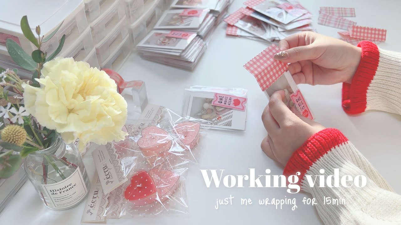 ［作業動画］いつかのおまけ準備 | studio vlog