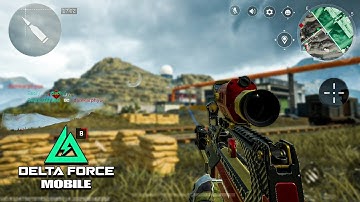 DELTA FORCE MOBILE NEW TRAINWRECK MAP GAMEPLAY