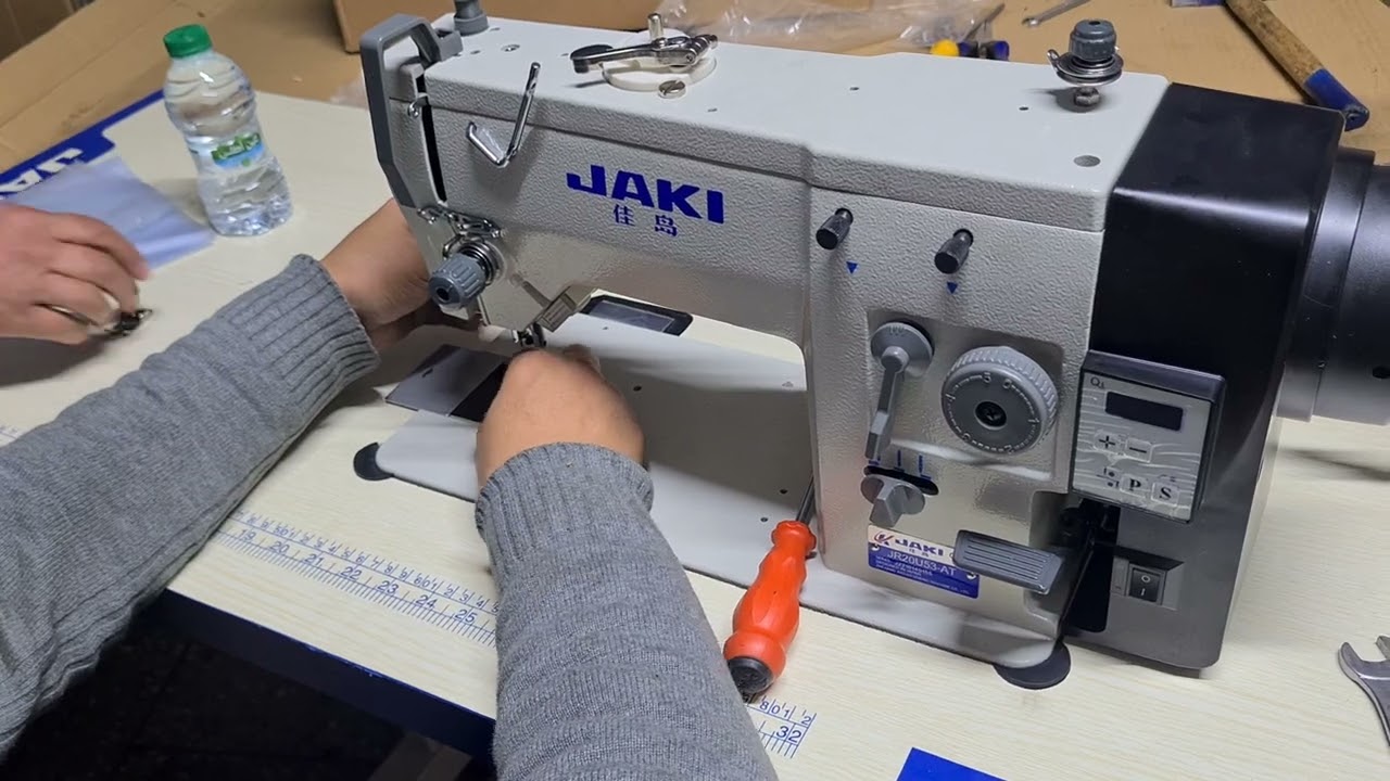 شاهد الة الطرز الرباطي جاكي محرك صامت