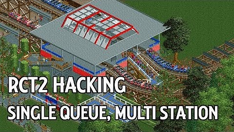 RCT2 Hacking: Single Queue, Multi Station