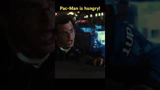PAC-MAN IS HUNGRY!!! 👾🕹️ #Shorts #Short #Shortvideo #Shortsvideo #AdamSandler #Pixels #Pacman