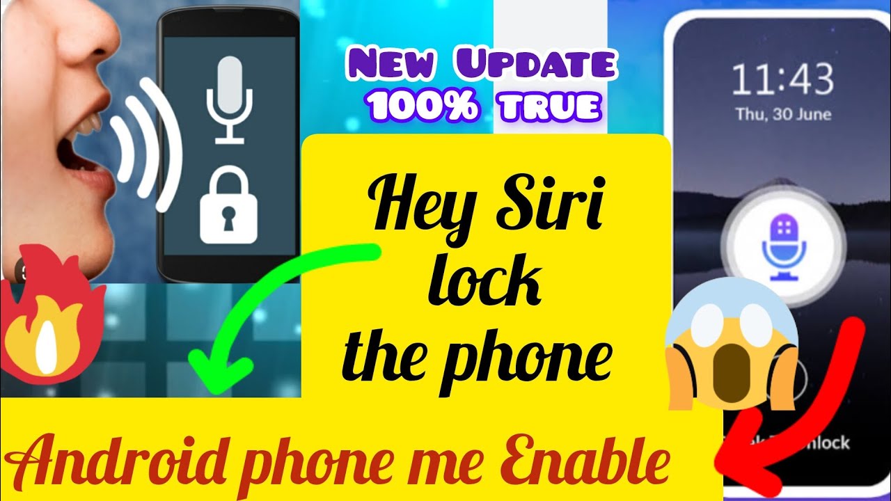 how to enable voice lock in Android | वॉइस लॉक कैसे लगाए। how to set voice lock.