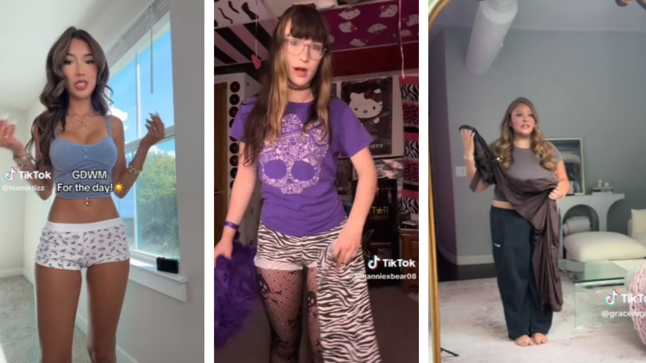 GDWM!౨ৎ ⋆｡˚ | get dressed with me tiktok compilation