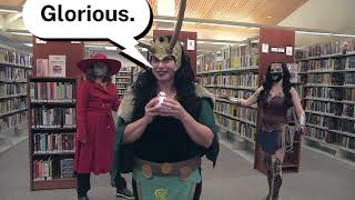 Brevard Library Con: Carmen Sandiego vs Wonder Woman! Part3