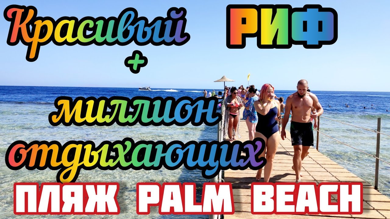 Il Mercato 5*.Обзор пляжа. Palm Beach. Египет. Шарм эль Шейх. Ноябрь 2021.