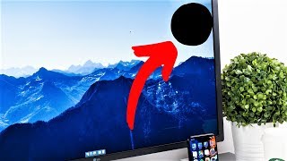 how to remove black spot from screen! simple