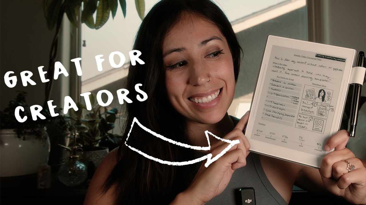 How I Plan a Month's Worth of Content (Supernote Nomad Workflow)