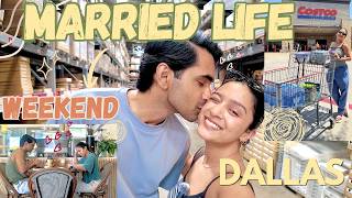 ✨ a WEEKEND in our MARRIED Life  ☕️ 📚 | cozy dates, IKEA, COSTCO & family time 💕