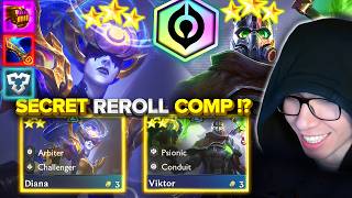 I Tried To REROLL Diana... It Turned Out To Be INSANE!!! | TFT Set 17