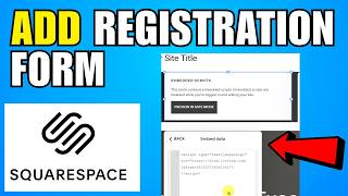 How To Add Registration Form In Squarespace (2026) (Complete Guide)