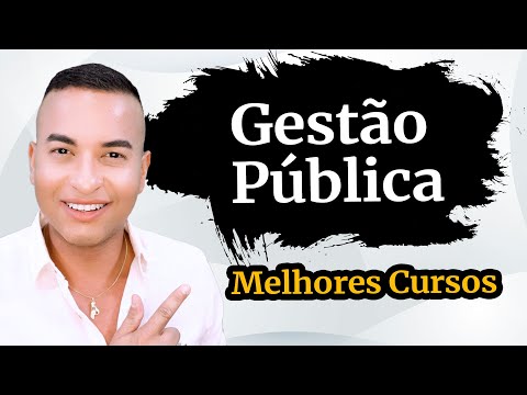 7 MELHORES cursos de Gestão PÚBLICA EAD