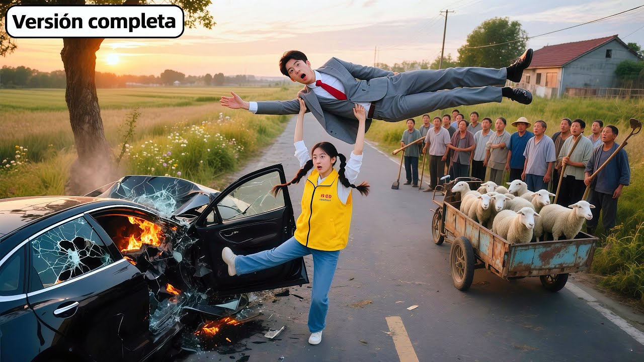 CEO Tuvo Un Accidente, Iba A Morir, Pero Una Valiente Repartidora Abrió La Puerta—¡El Amor Llegó!