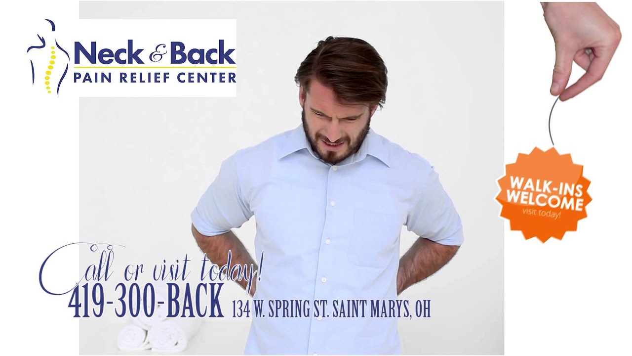 Neck & Back Pain Relief Center St.Marys,Ohio YouTube