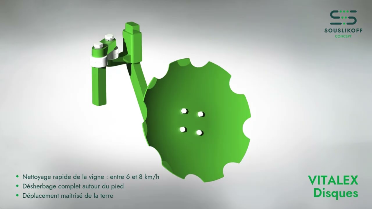 SOUSLIKOFF : 1 support, 4 outils