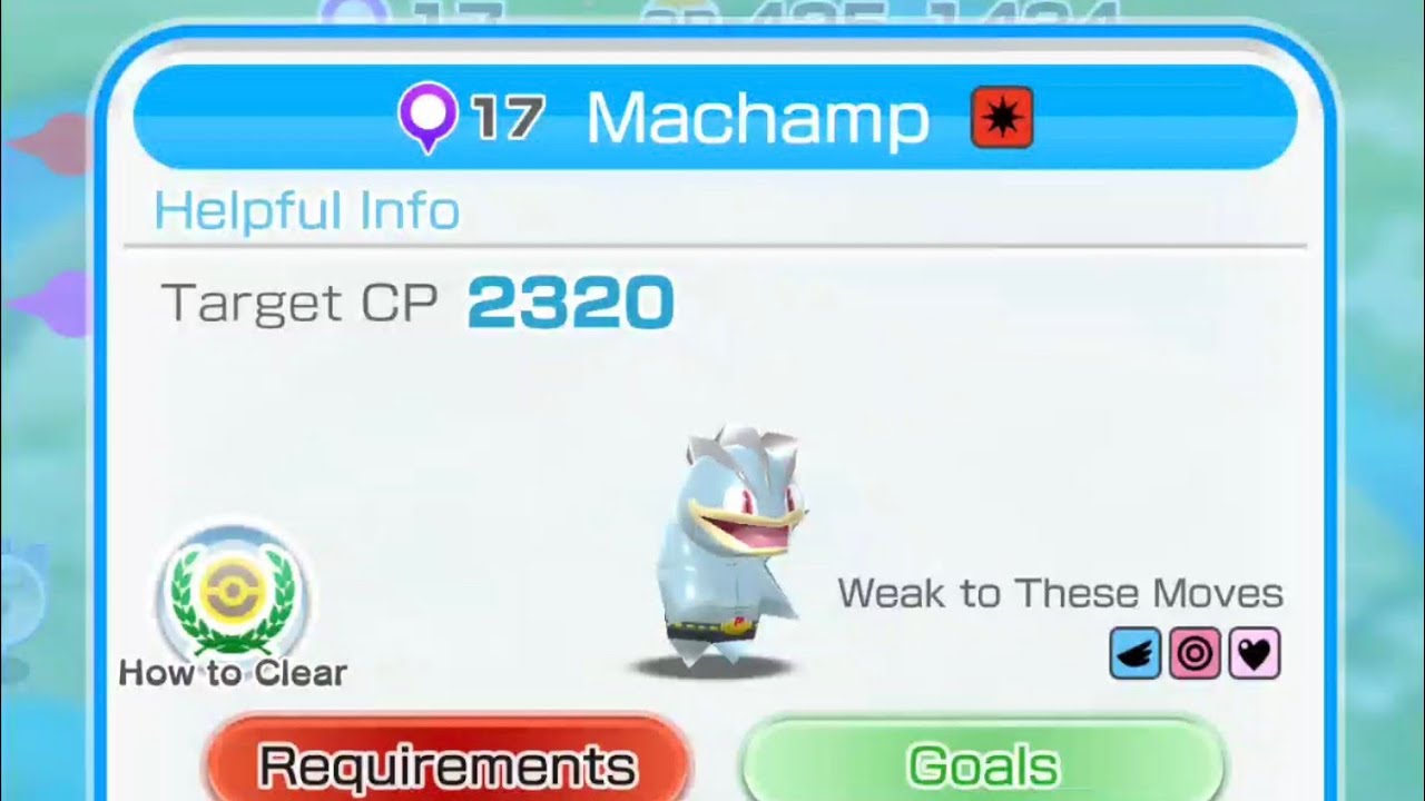 [Pokemon Rumble Rush] Episode 421 - Super Boss #17: Machamp (Lugia Sea ...