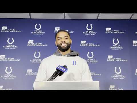 Indianapolis Colts' Darius Slayton Talks Daniel Jones, Joining the Team