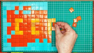 Creating a Pixel Mosaic of the USSR Flag