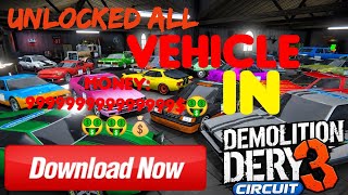 🔥 Demolition Derby 3 – Unlocked All Cars & Mods! 🚗💥