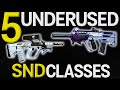 the 5 BEST UNDERRATED SnD Class Setups in Modern Warfare (Search & Destroy GUIDE)