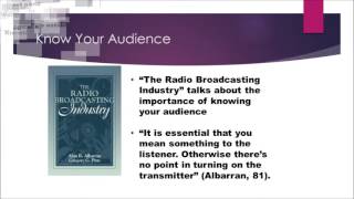 Communication in Radio Broadcast rough draft