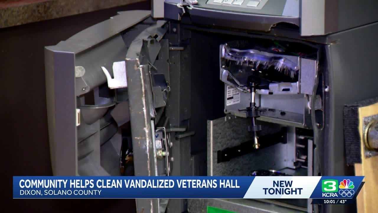 Break-in at Dixon Veterans Hall causes thousands of dollars in damage